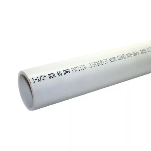 PVC SCH40 PVC-U SCH 40 trubky 3/4 (2,87mm)