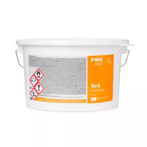 PWS Multi tablety 5v1 do bazénu 200g 5 kg