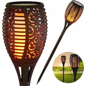 Solární lampa Pochodeň