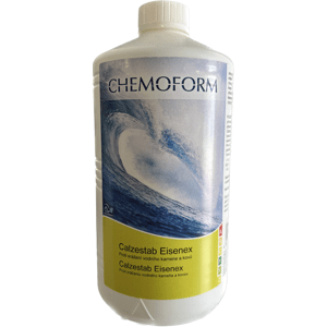 Chemoform Calzestab Eisen ex 1 l, pro regulaci tvrdosti vody - proti usazeninám železa, vápníku a rzi