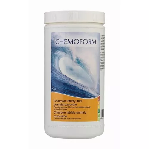Chemoform Chlórové tablety pomalurozpustné MINI 20 g