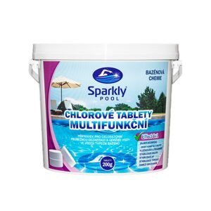 SparklyPool Sparkly POOL Multifunkční 6v1 tablety 200g 3 kg