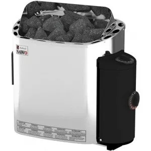 Sawo sunová kamna elektrická Scandia 6,0KW NB TRENDLINE Steel
