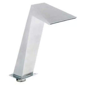 Chrlič - Kubista 370 mm, nerez AISI 316, připojení 75mm, povrch lesklý