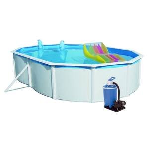 Bazén Nuovo de Luxe 5,5 x 3,66 x 1,2m set + písková filtrace 8m3/hod