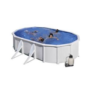 Bazén GRE Fidji 6,1 x 3,75 x 1,32m set + písková filtrace 6m3/h