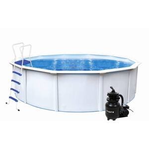 Bazén Nuovo de Luxe 3,6 x 1,2m set + písková filtrace 3,8m3/hod