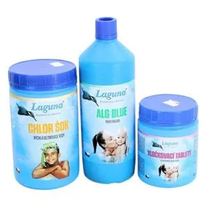 Laguna set chemie pro odstranění zákalu vody