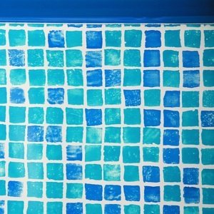 Bazénová fólie GRE kruh 5,50 x 1,32 m mozaika