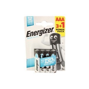 Energizer MAX Plus AAA 3+1 zdarma