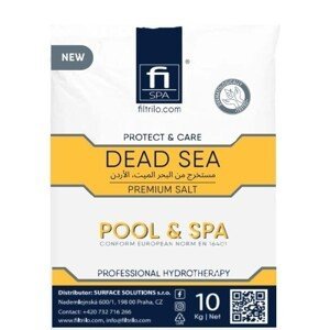 Certifikovaná bazénová sůl rychlorozpustná pro bazény a vířivky z Mrtvého moře - 10kg.