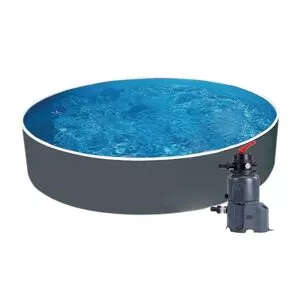 Bazén Splash Graphit 2,4 x 0,9 m s pískovou filtrací